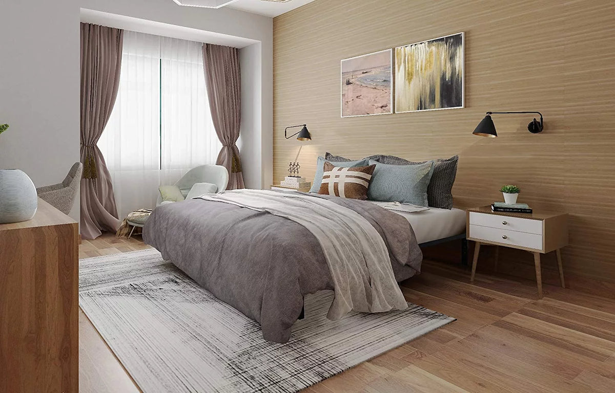 Queen Size Metal Bed Frame H8995