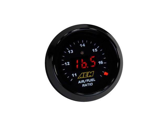 Black Wideband O2 Air/Fuel Ratio Gauge W152109