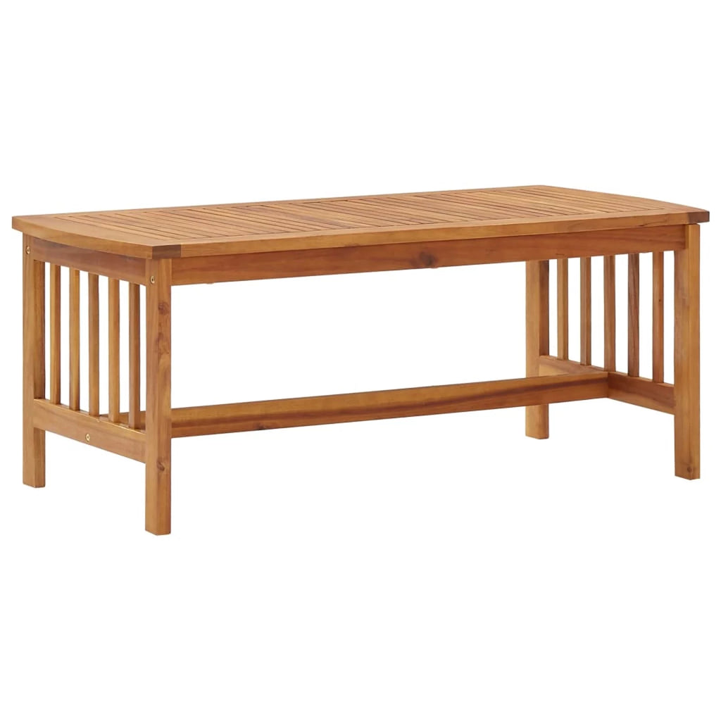 5 Piece Acacia Wood Garden Set with Cushions N56113