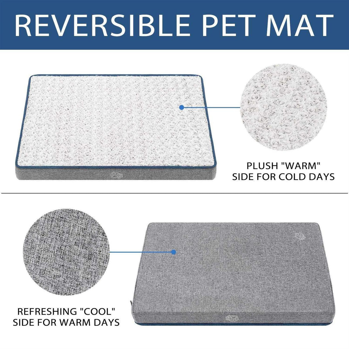 Washable Dog Bed Crate Pad Z964579