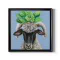 Black 32x32 Framed Canvas A105