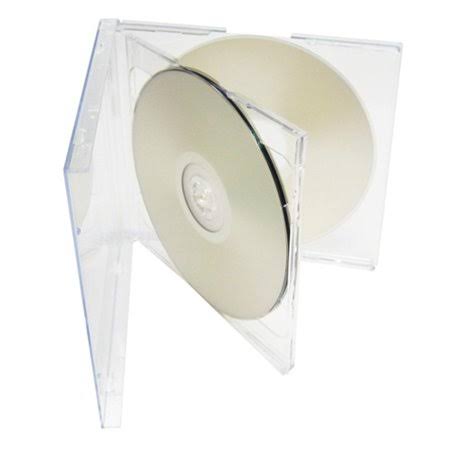 Clear Triple 3 Disc CD Jewel Case R2398