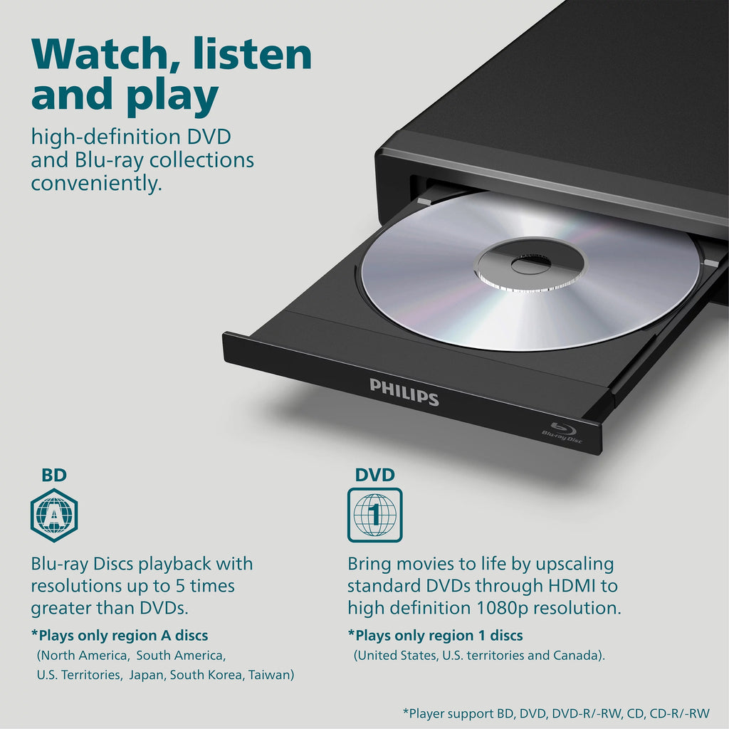 Blu-Ray and DVD Player T9428