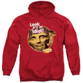 Red Pullover Hoodie Sweatshirt E1935
