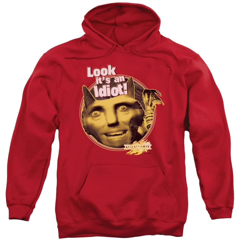 Red Pullover Hoodie Sweatshirt E1935