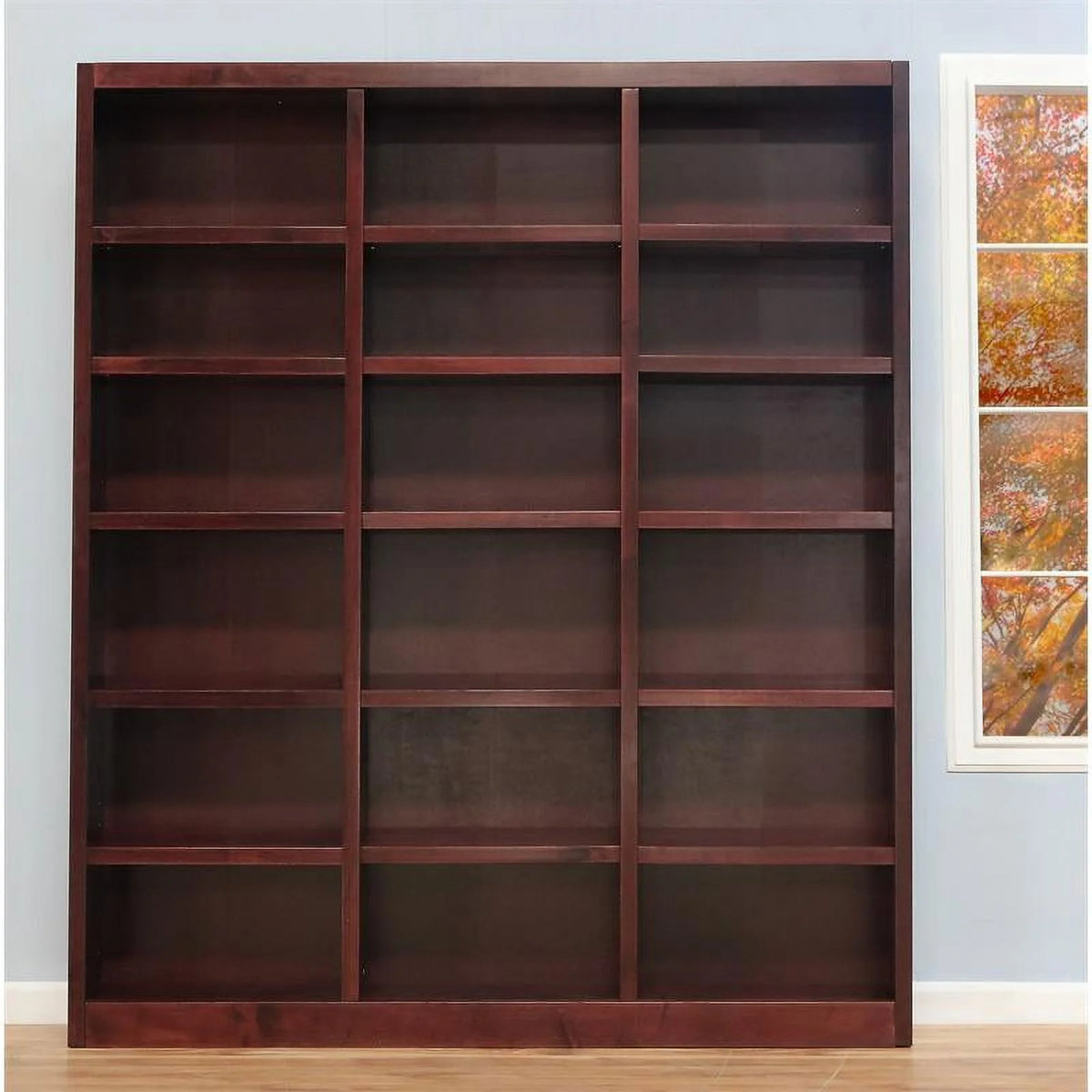 84" Tall Wood Bookcase Set of 2 S97201