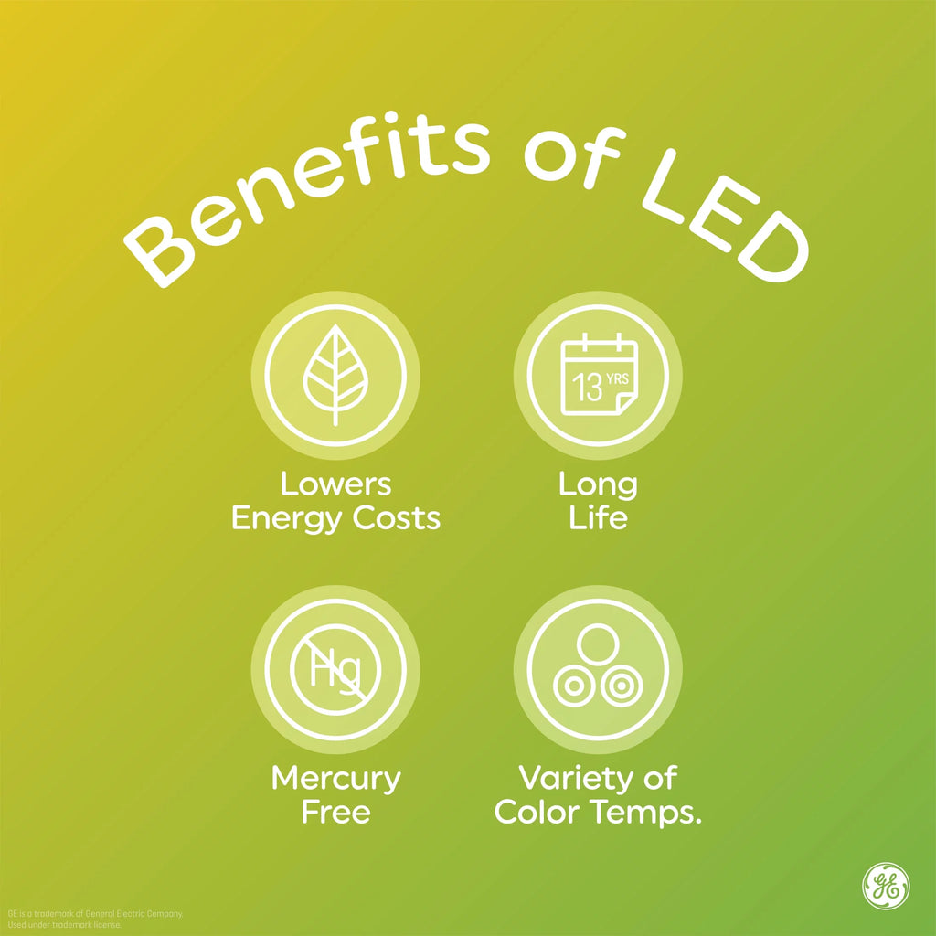 8.5 Watt Soft White A19 LED Light Bulbs L419