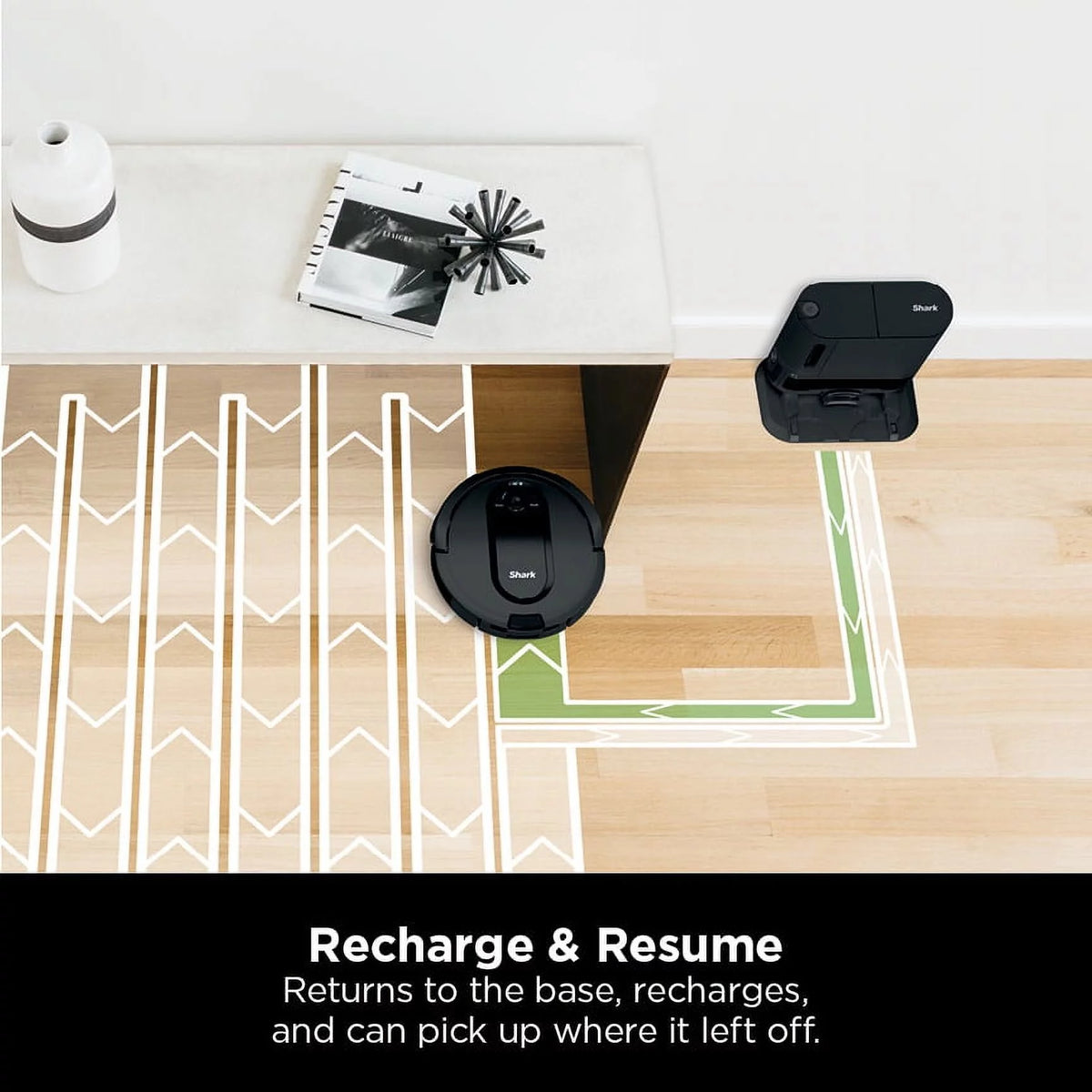 Wi-Fi Connected Robot Vacuum with Self-Empty Base Z852578