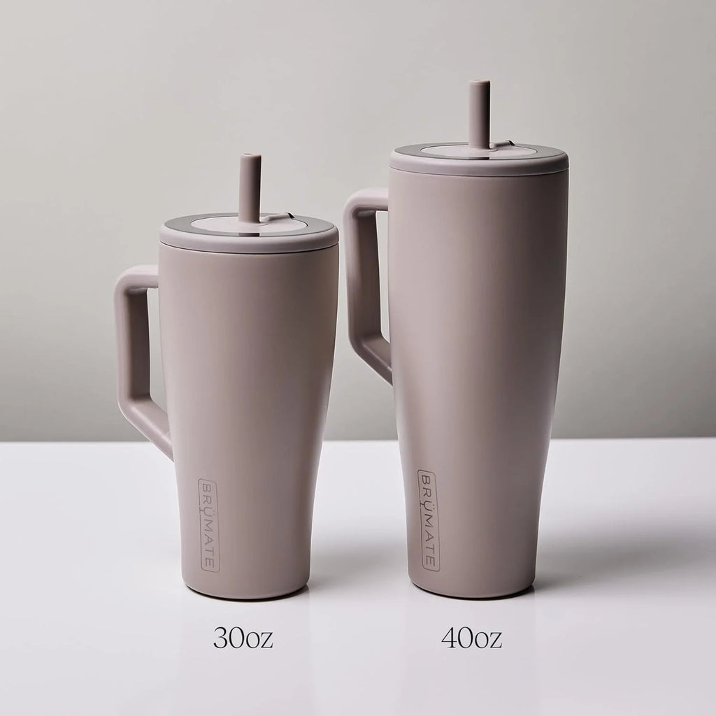 30 oz Stainless Steel Insulated Tumbler with Lid and Straw V75846