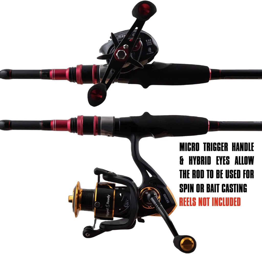 Telescopic Rod 240 & 210cm with 3 Tips U8772