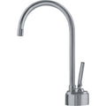 Satin Nickel Cold Water Filtration Faucet with Filter Canister D822
