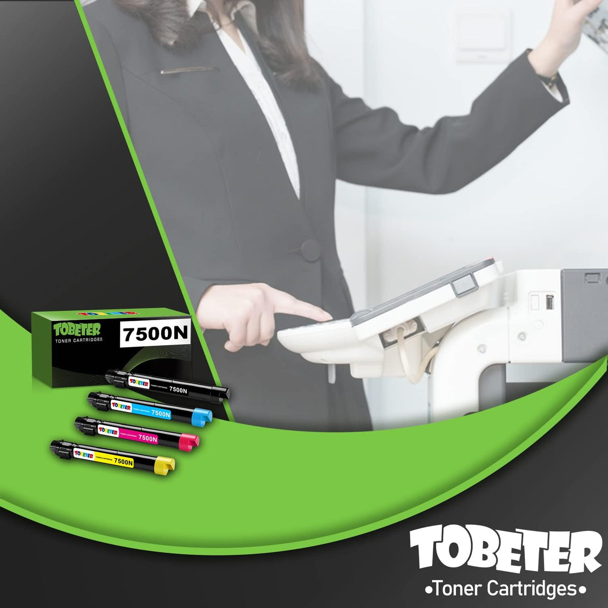 Remanufactured Toner Cartridge Replacement 4 Pack U224376
