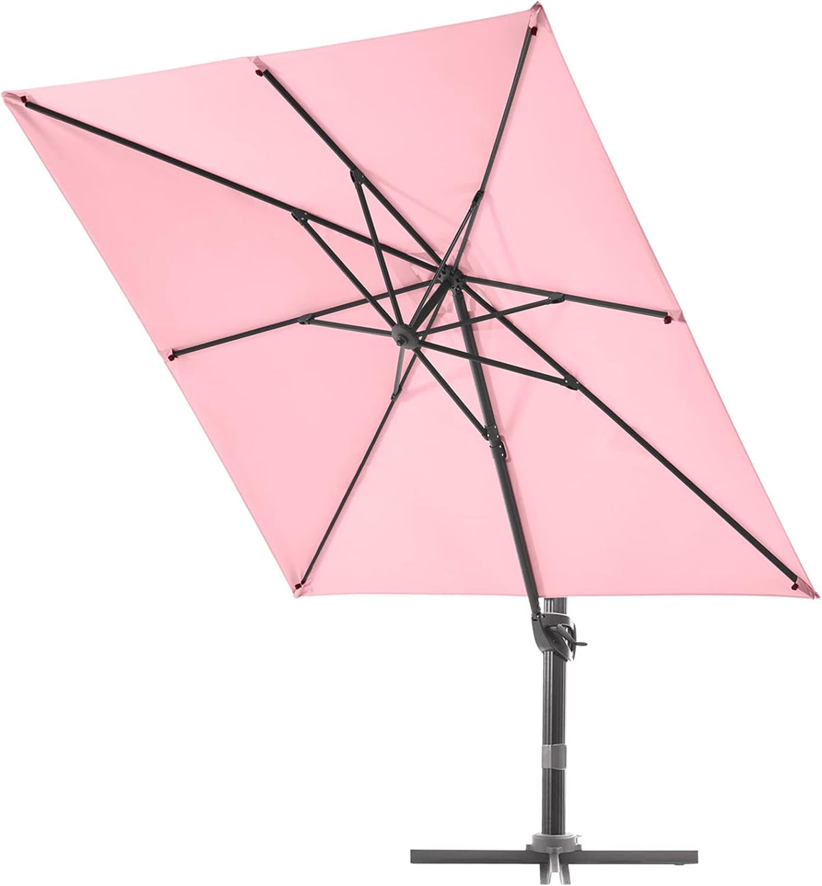 9x9 ft. Square Aluminum Cantilever Umbrella O578
