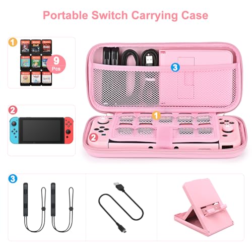 17 in 1 Purple Switch Accessories Kit T885