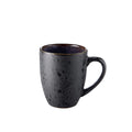Stoneware Mug With Handle 0.3 L Black, Dark Blue J2528