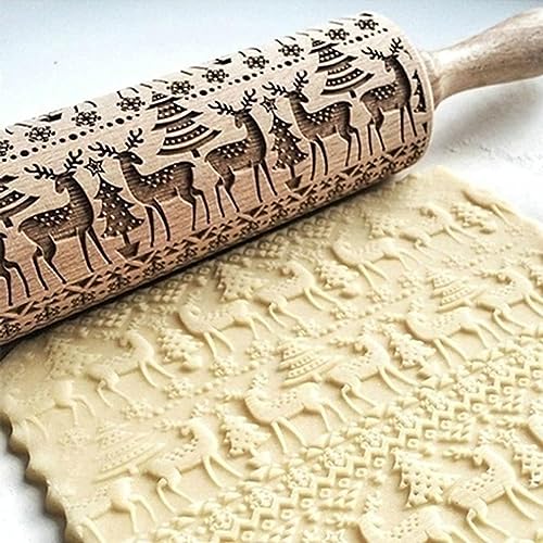 Wooden Engraved Rolling Pin D28273