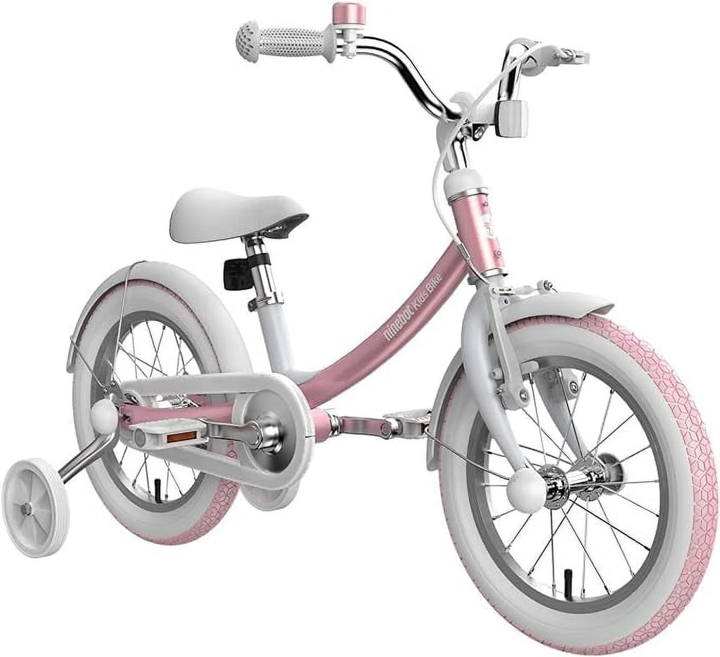 Kids Bicycle 14 in. Pink with Training Wheels R708128