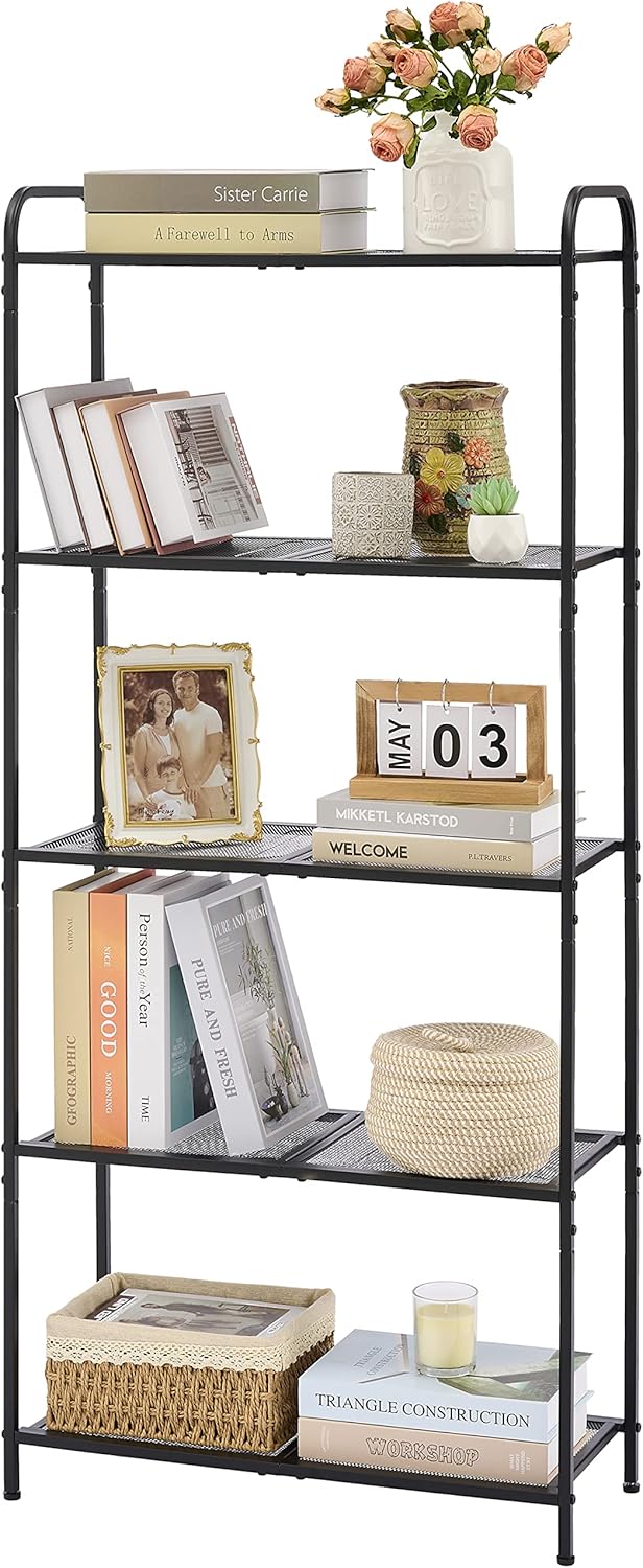 5-Tier Metal Storage Shelving Unit N65025