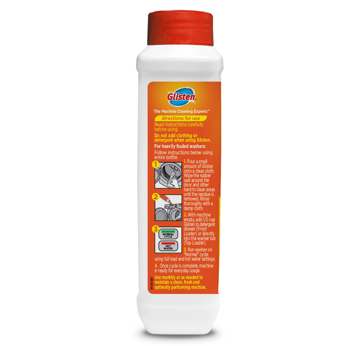 Washing Machine Cleaner and Deodorizer, 6 Bottles S26429