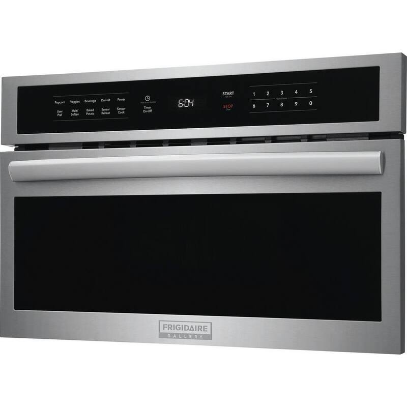 30 in. 1.6 cu. ft. Stainless Steel Built-In Microwave Oven J433