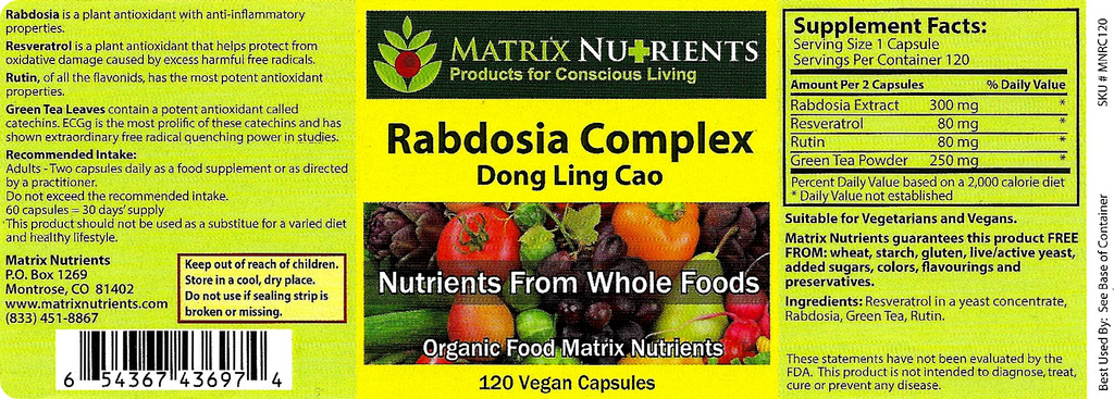 Natural Antioxidant Vegan Capsules 120ct V860002