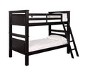 Twin Bunk Bed in Black W387357