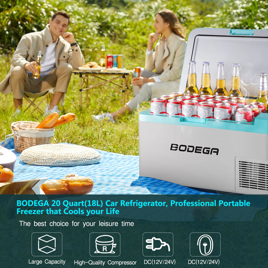 27 Qt Portable Electric Car Cooler P26852