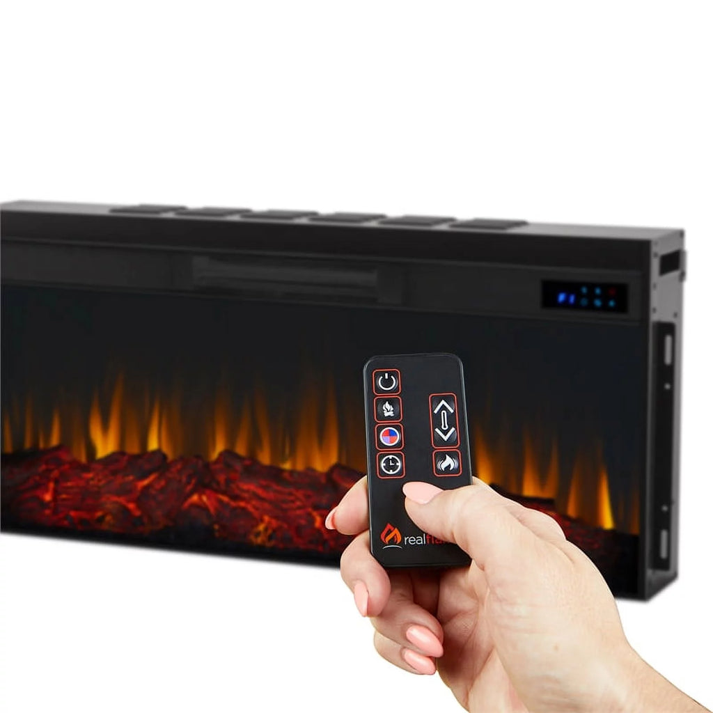 68" Wood Electric Fireplace K96622