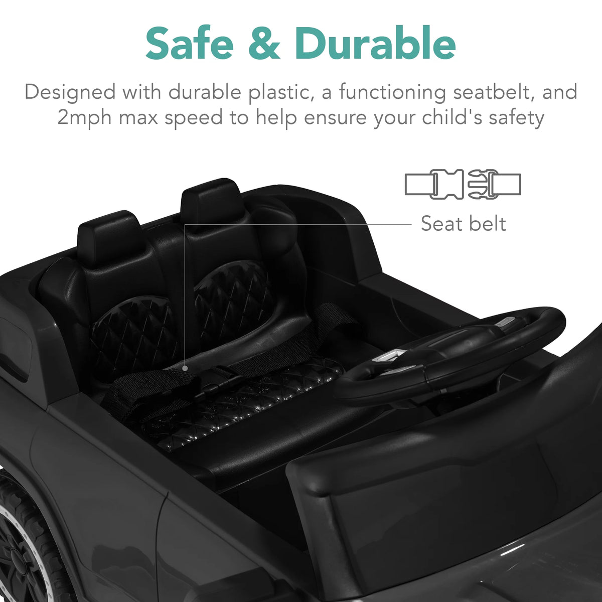 6V Kids Ride On Car Truck with Parent Control A565
