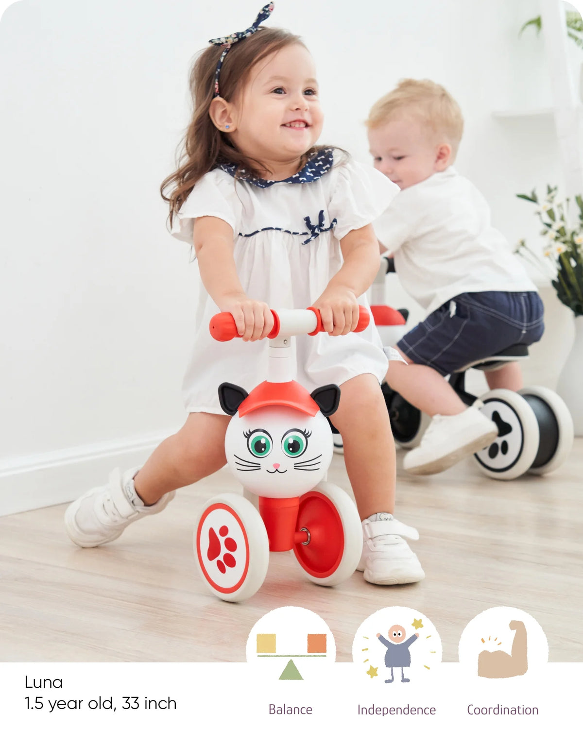 Baby Balance Bike for 1-2 Year Old M227