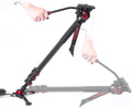 Aluminum Portable Fluid Head Camera Monopod 71.4 Max Height 10 Kilograms Max Load Capacity L930034