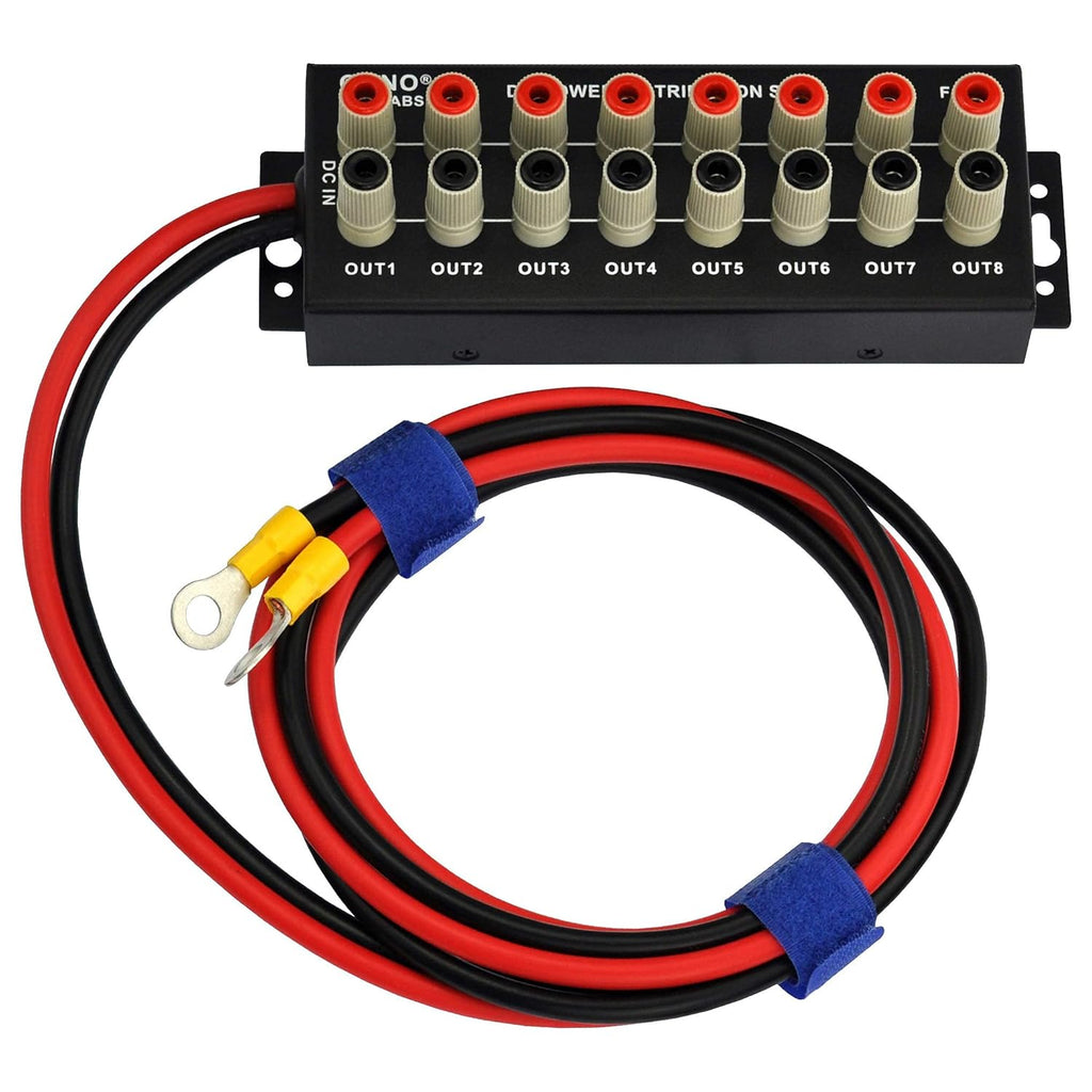 8 Outlet DC Power Distribution Strip K30770