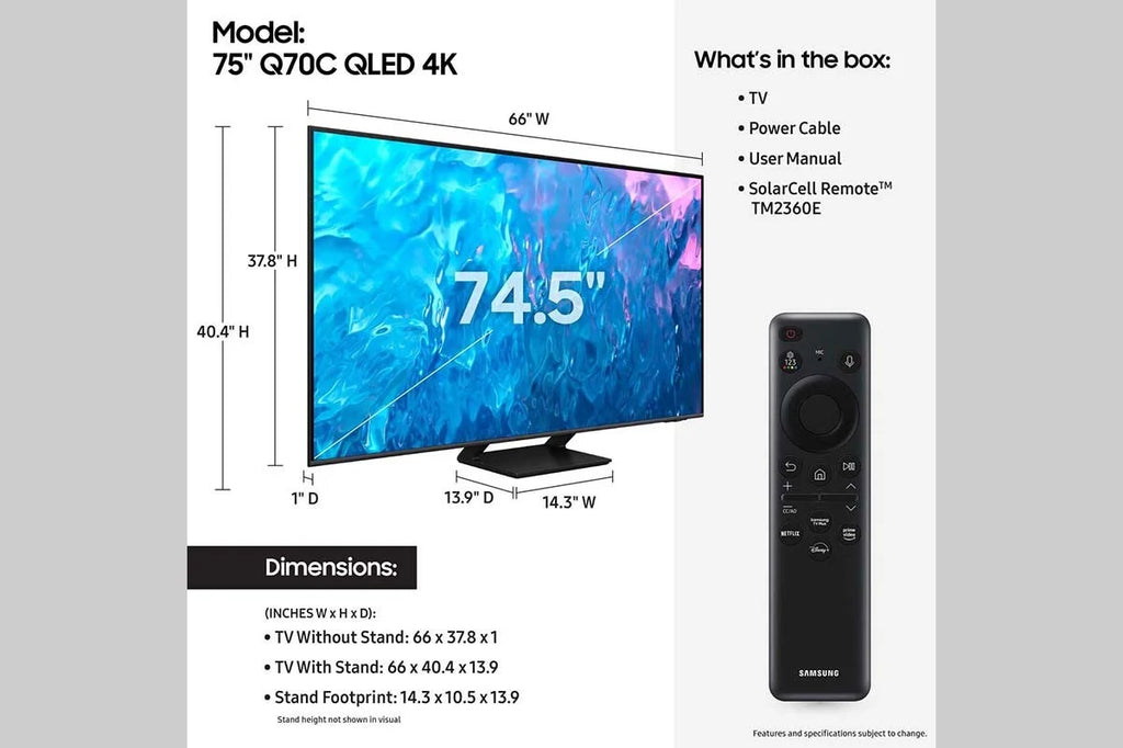 75 Class QLED 4K Smart TV B292