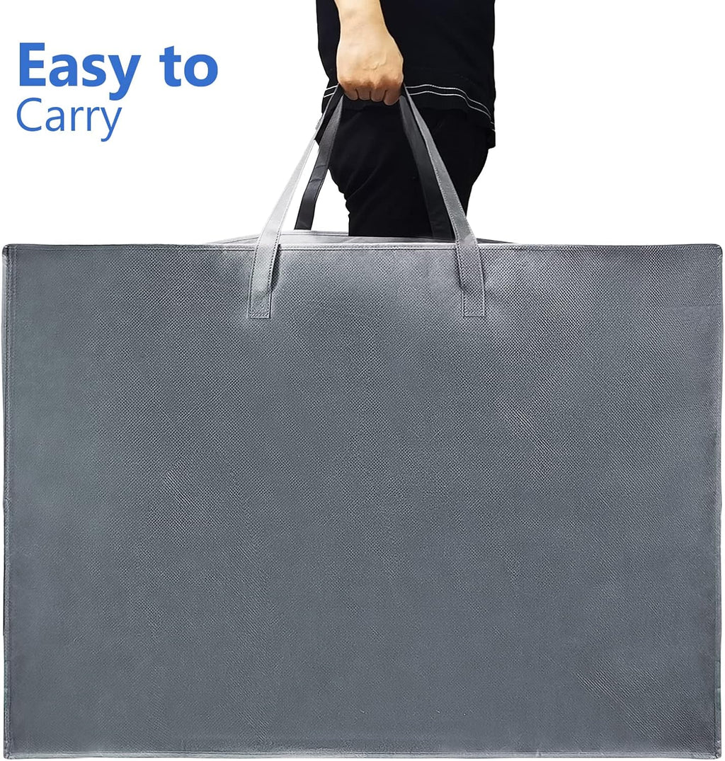 Folding Mattress Storage Bag, Waterproof Reusable Case, Grey S66352