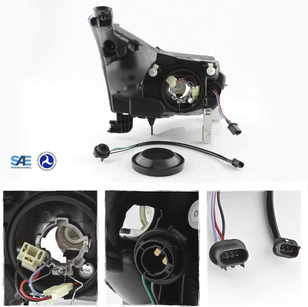 Clear Headlights for Chevy Cruze P566