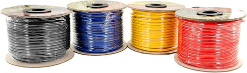 10 Gauge Stranded Copper Clad Aluminum Primary Wire Combo 100 feet Roll N75557