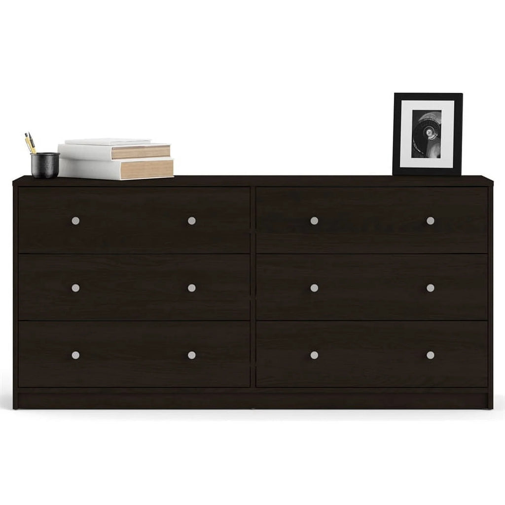 Engineered Wood 6 Drawer Double Dresser Z72488