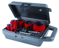 Hole Saw Kit, Saw Sizes 3/4x22 to 2-1/2x22 O5347