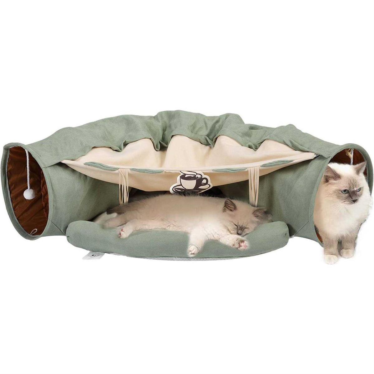 Collapsible Cat Tunnel Bed F132920