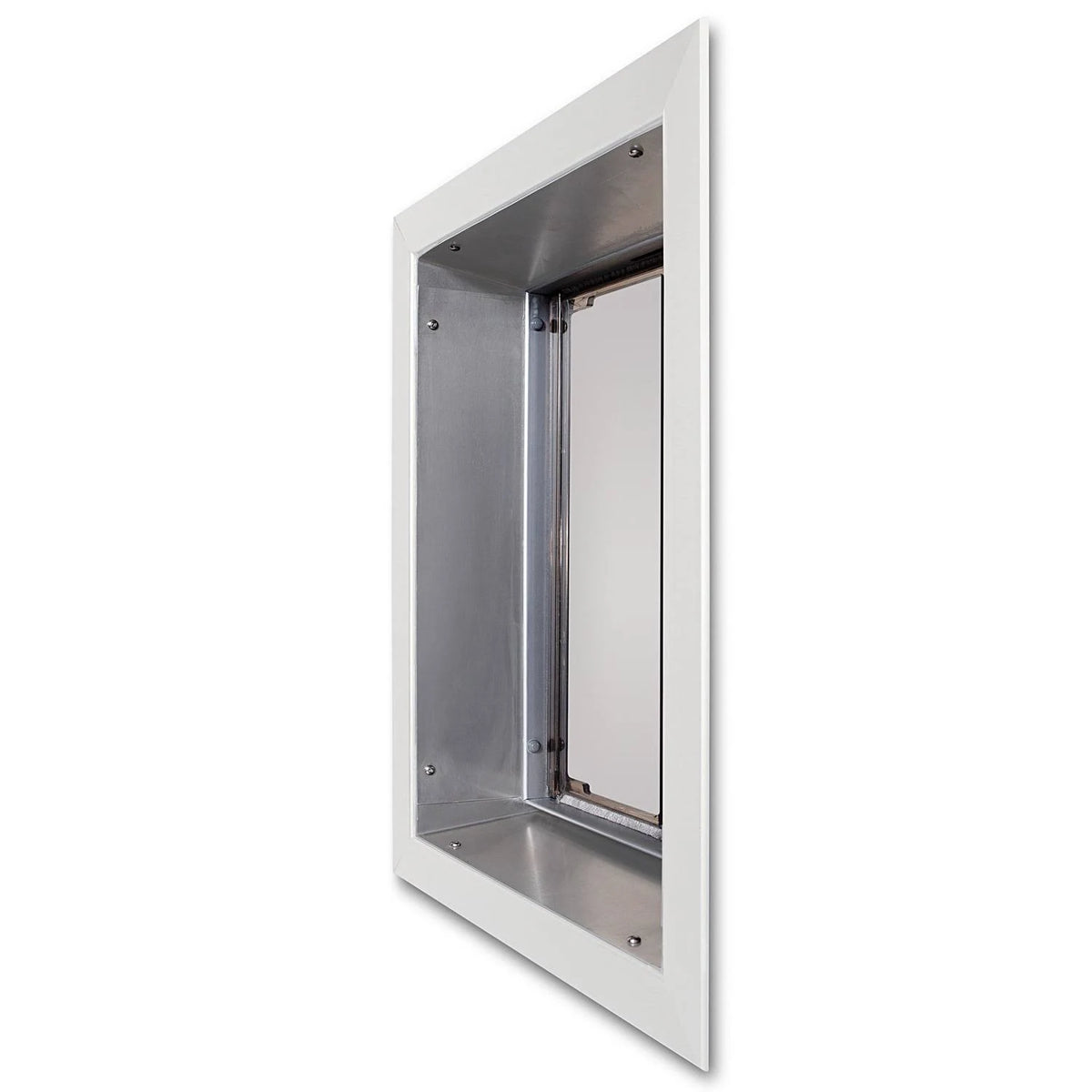 White Wall Mount Pet Door F213750