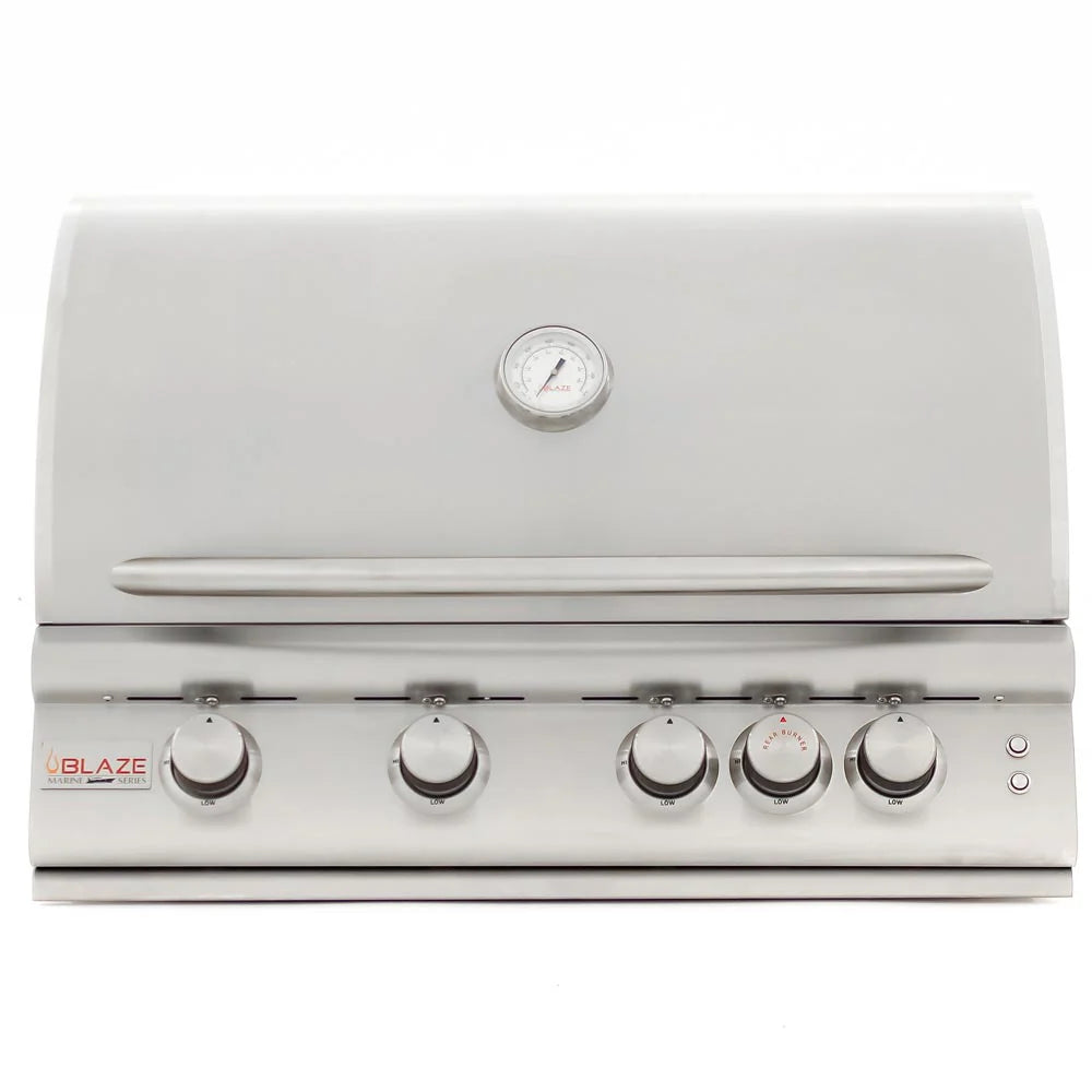 32 in. 4 Burner Built-In Natural Gas Grill V43733