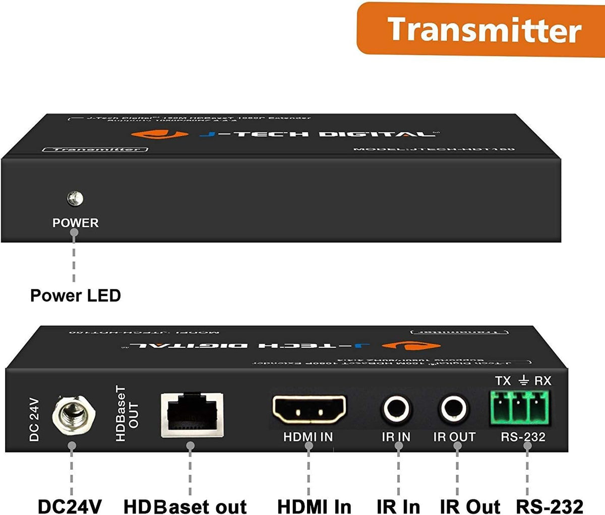 HDMI Extender Over Cat6 150m 1080P with IR I639829