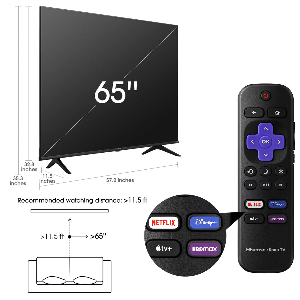 65 Class 4K UHD LCD Smart TV HDR S86025