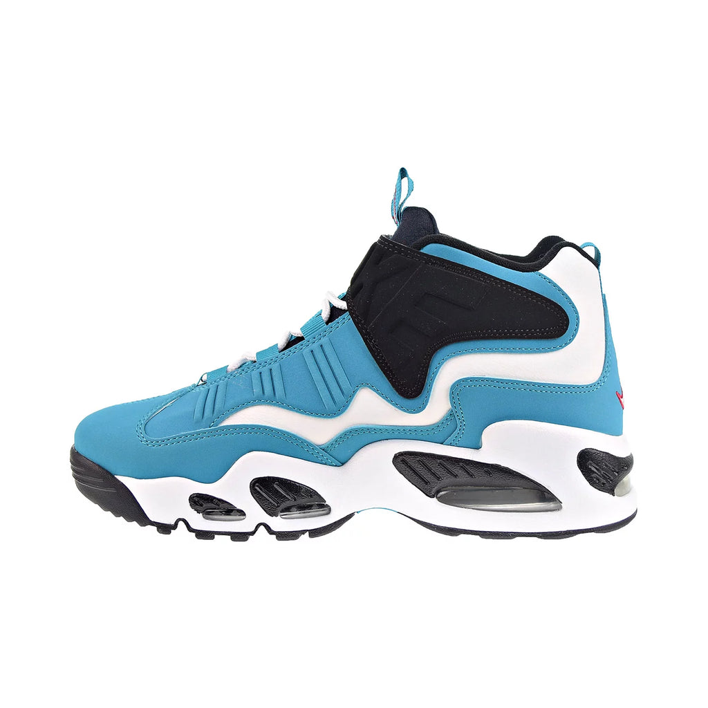 Aqua Marine Black White Men's Shoes A16861