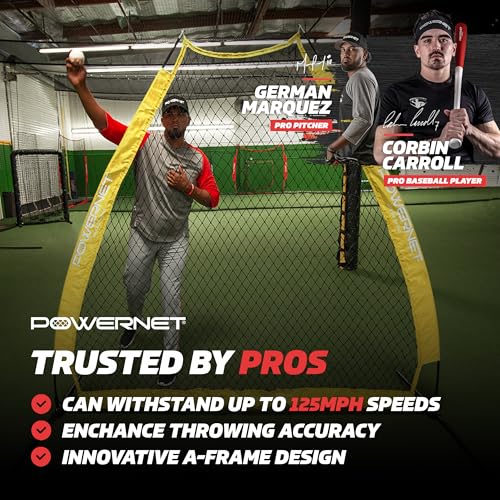 Portable 7-FT Softball & Baseball Pitching Net Q899952