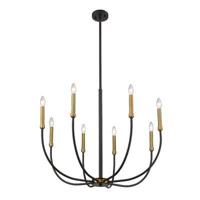 8 Light Candle Style Chandelier I17578