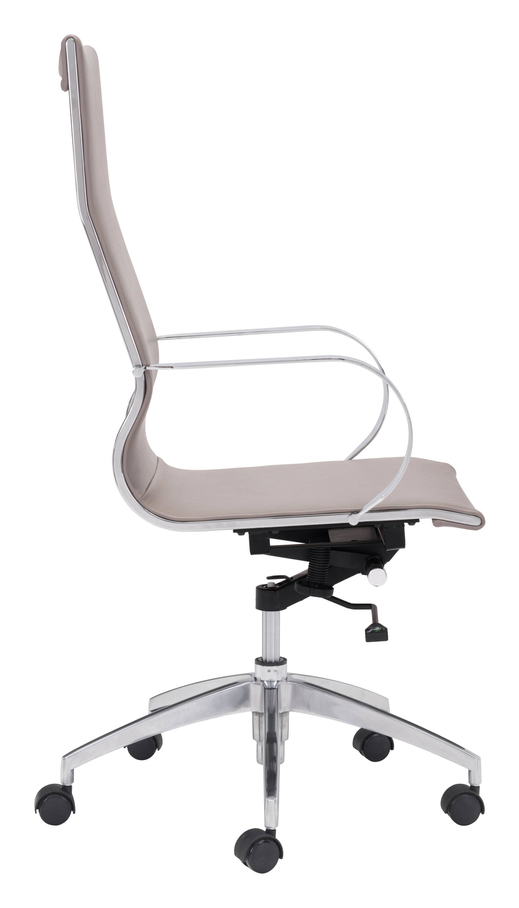 Taupe Glider Hi Back Office Chair S764284