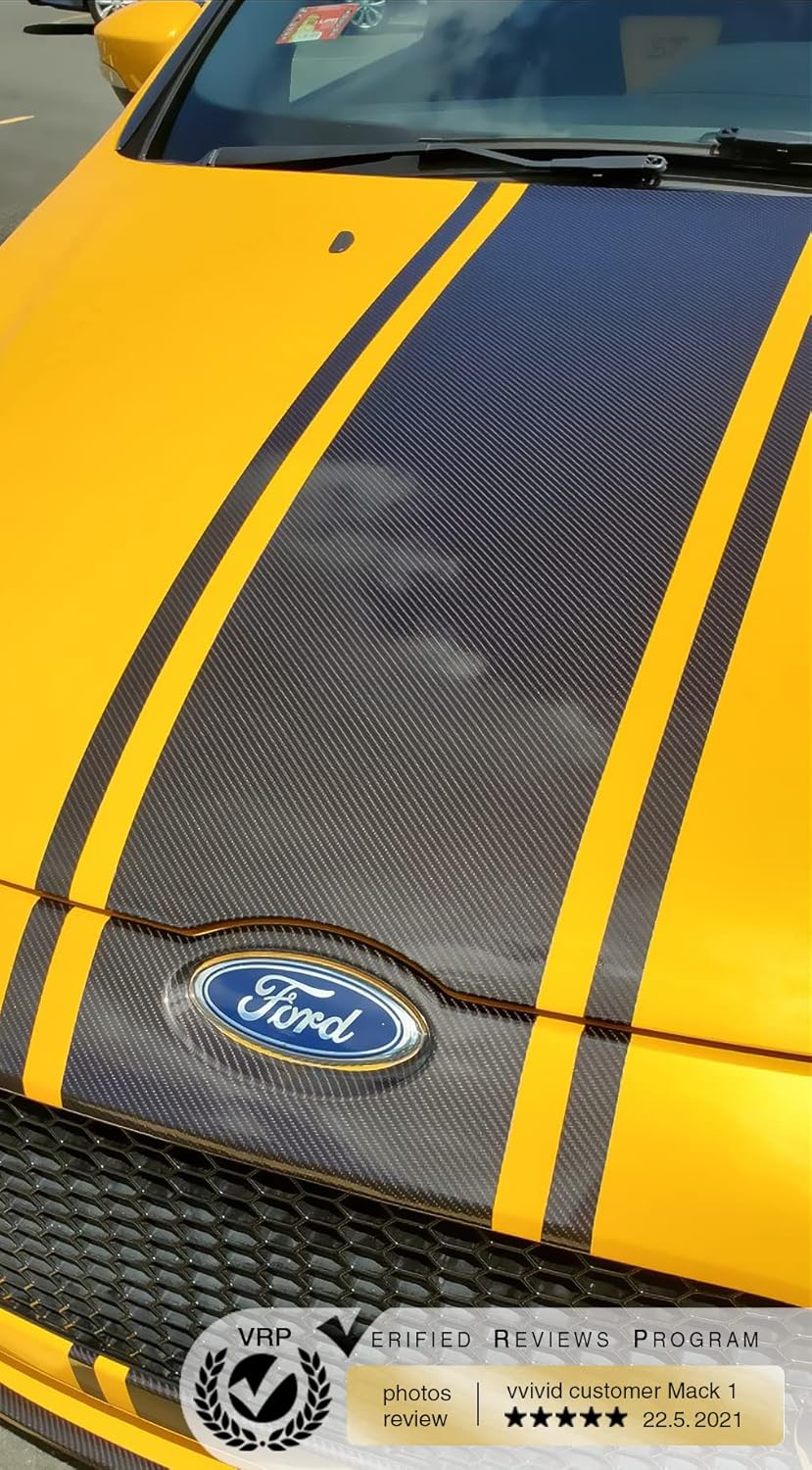 Black Carbon Fiber Vinyl Wrap 5ft x 5ft C420600