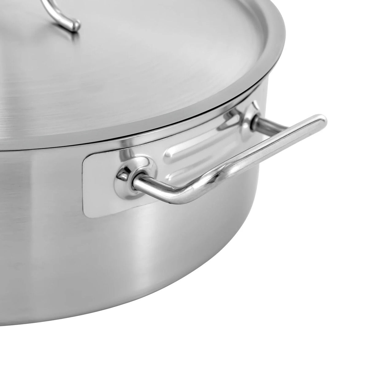 11 Quart Stainless Steel Stockpot with Lid W4201
