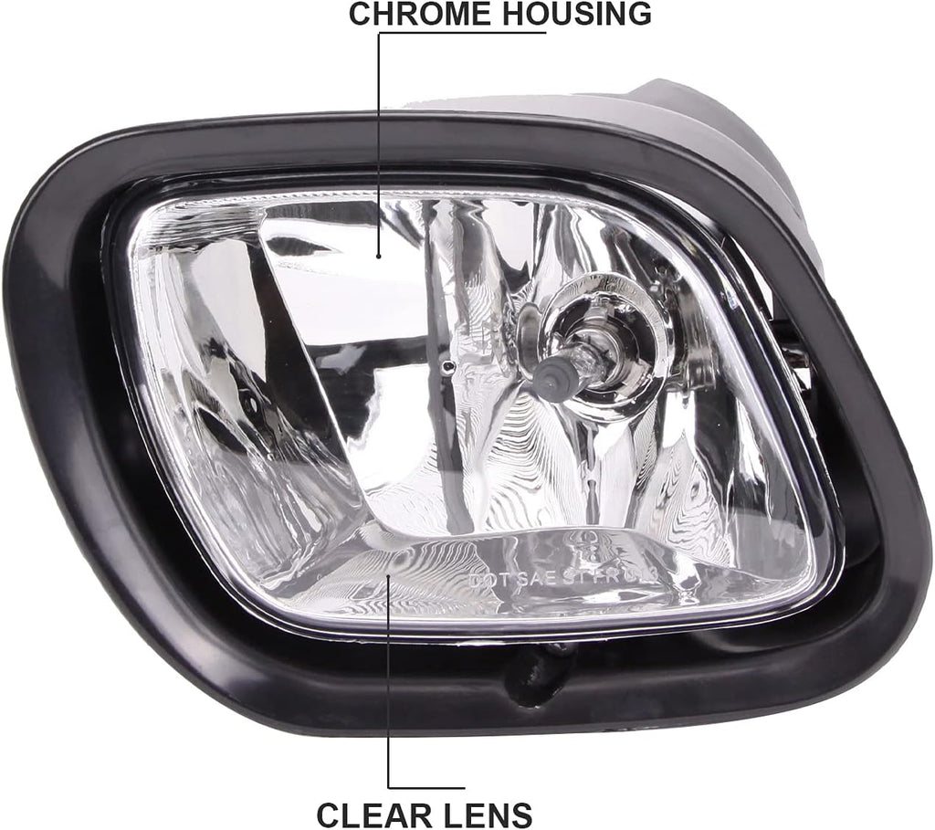 Fog Light Driver Left and Passenger Right Side Set H72523